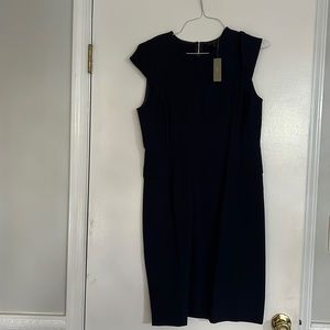 NWT Womens size 10 navy J Crew dress.